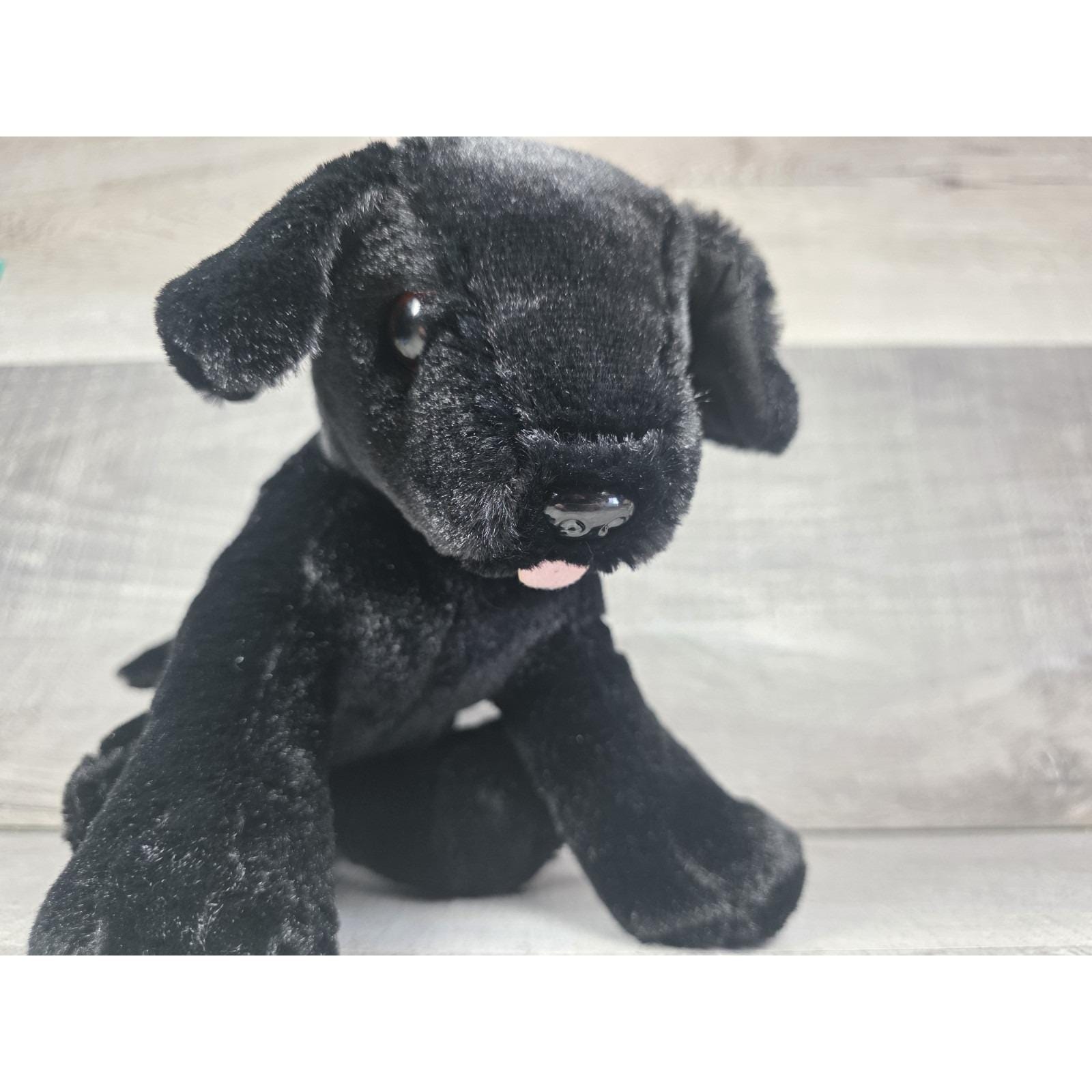 Melissa and Doug Black Lab Plush Stuffed Animal Realistic Dog
