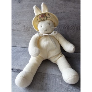 Vtg Hallmark Bunnies By The Bay Baylee Plush Bunny Rabbit Nursery Easter 2002