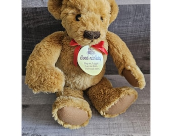 1993 Takara Good Nite Teddy Bear Realistic Animated Giggles Yawns