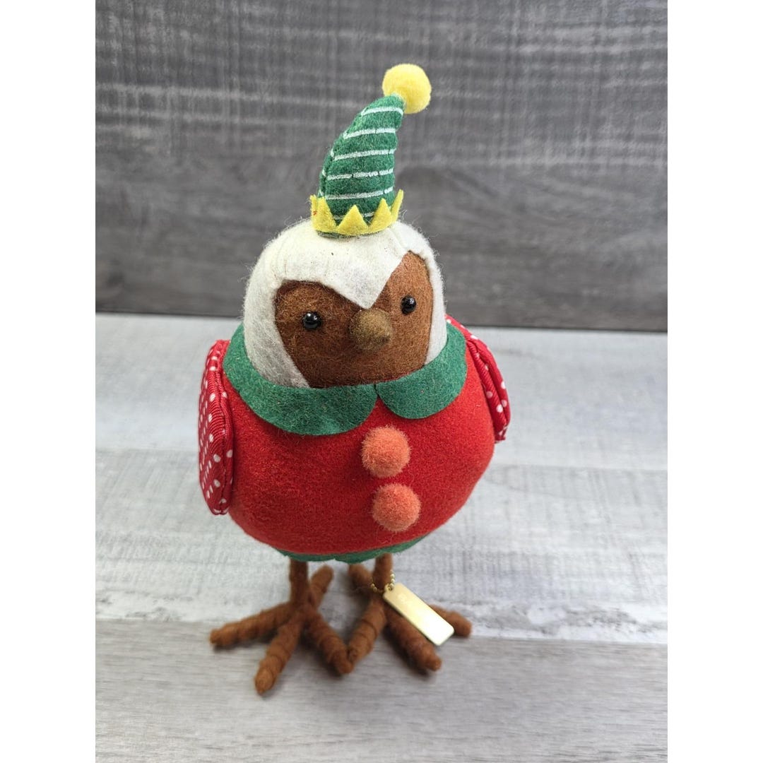 Target Bird Wondershop Featherly Friends Christmas Bird Elf BAUBLE G51 ...