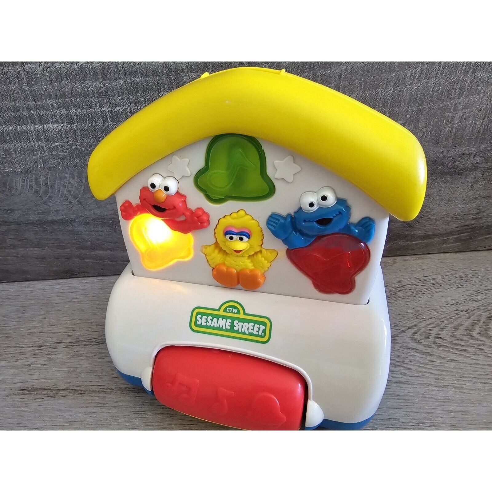 Vintage 1999 TYCO Sesame Street Musical Baby Toy Music Lights Music Works Great Etsy Canada