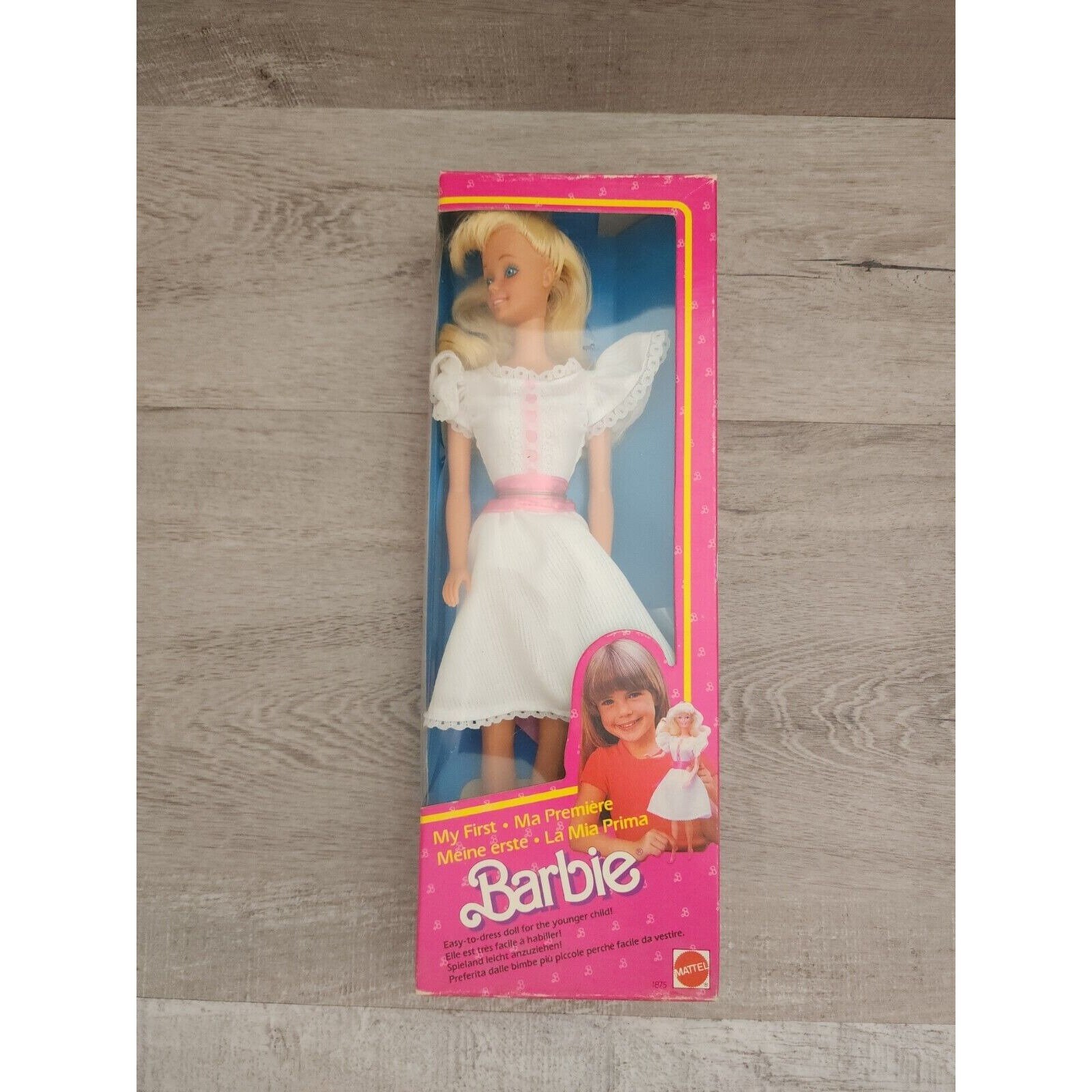 My First Barbie Doll Easy-to-dress Mattel 1984 1875 West - Etsy