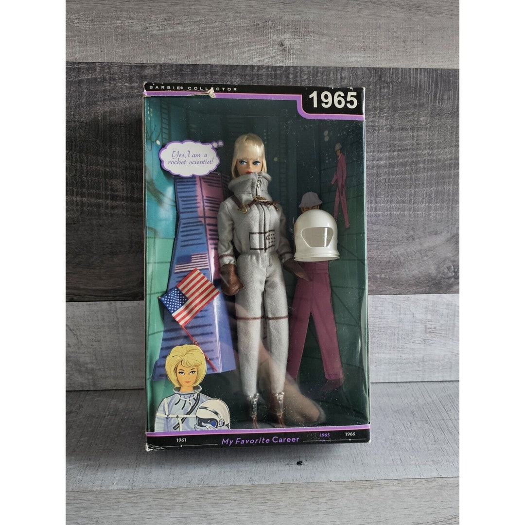 2009 Barbie Collector My Favorite Career 1965 Miss Astronaut Doll 