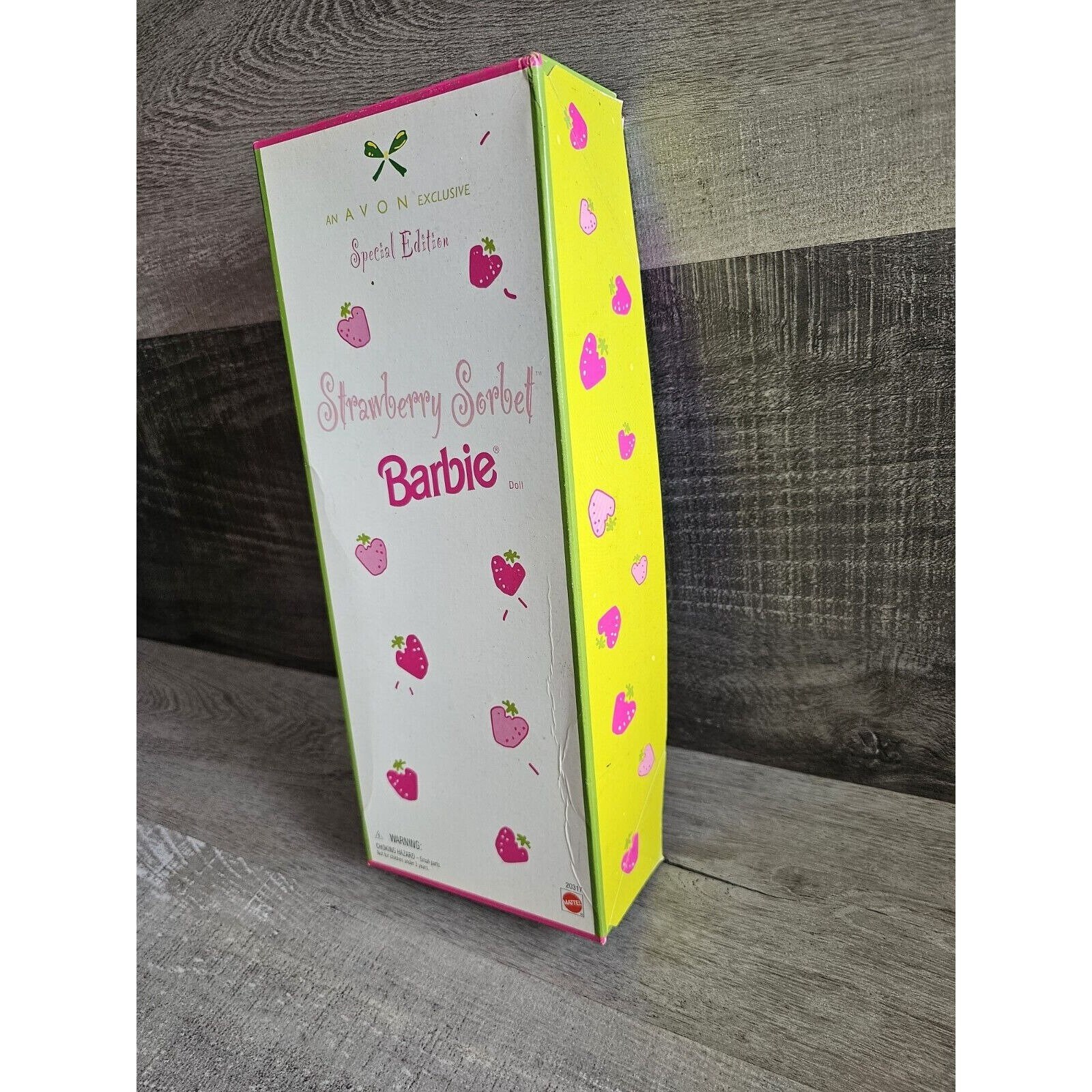 Buy 1998 Mattel Strawberry Sorbet Barbie Doll Avon Exclusive