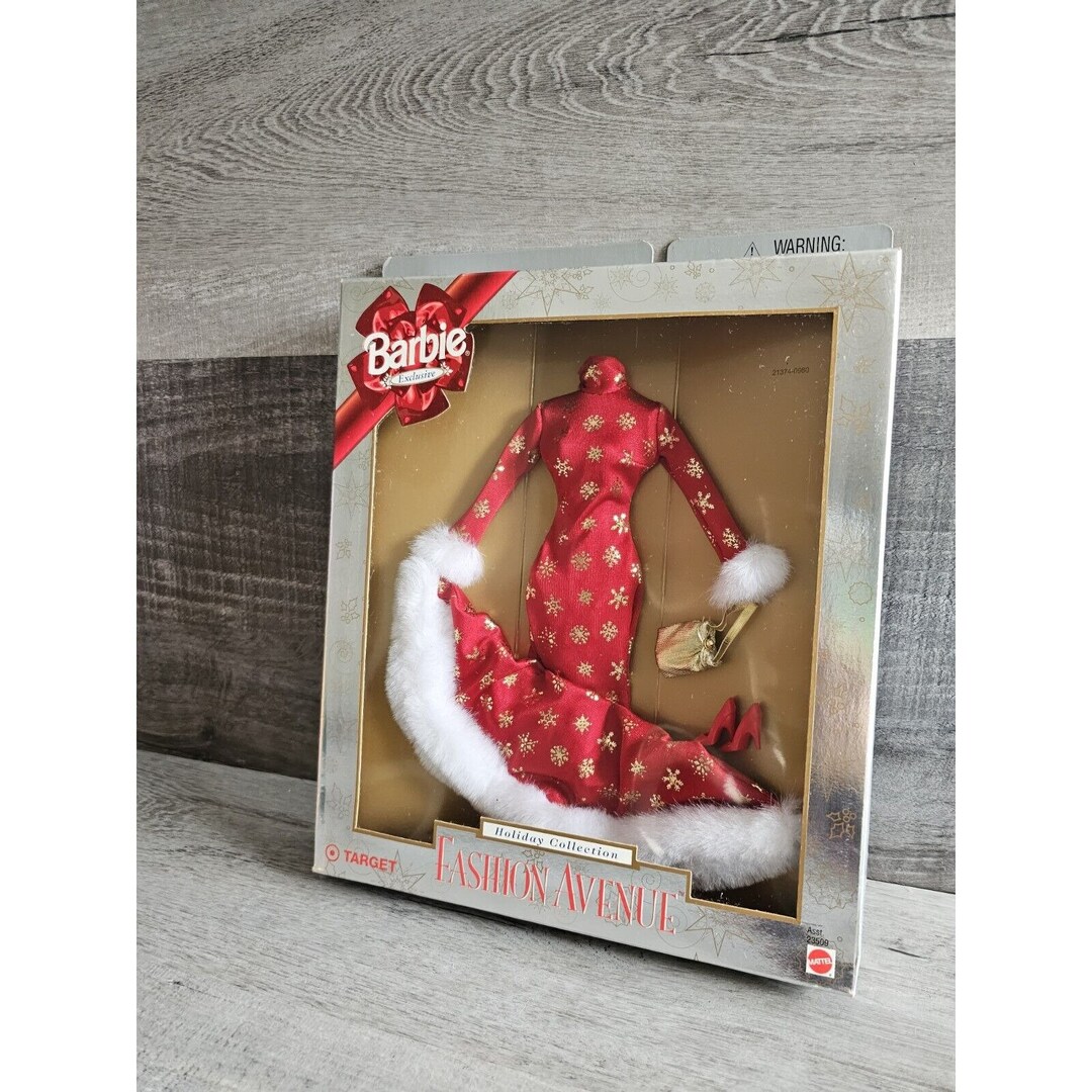 Target 1999 Collection VTG 1999 Mattel 23509 Barbie Target Holiday Collection Fashion Avenue ...