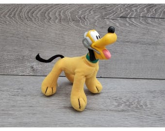 Disney House of Mouse 4" Pluto McDonald's buigbaar en beweegbaar vinyl hoofd knuffel