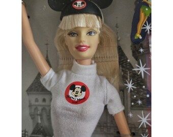 ヴィンテージ ディズニー マウスケティアーズ バービー 50周年記念人形