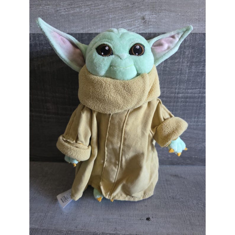 Disney Parks The Kid Baby Yoda Grogu 25 cm plyschfigur Star Wars g54 bild 1