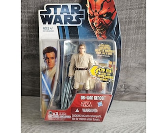 Hasbro Star Wars Movie Heroes - Figurine articulée Obi-Wan Kenobi, neuve scellée