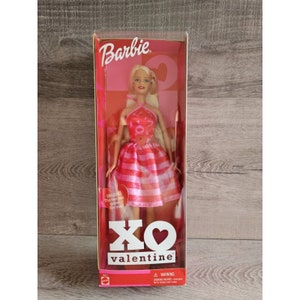 Vintage 2002 Barbie XO Valentine Mattel #55517 Barbie Doll Vday Valentine&#39;s New