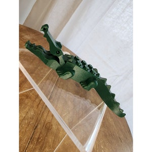 LEGO Dark Green Alligator / Crocodile EXCL cond