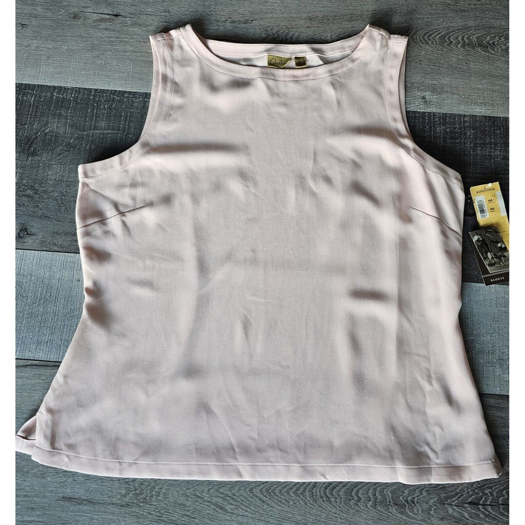 Nwt Caslon camiseta rosa sin mangas para mujer XL Nordstrom - Etsy México, image size:1080x1080