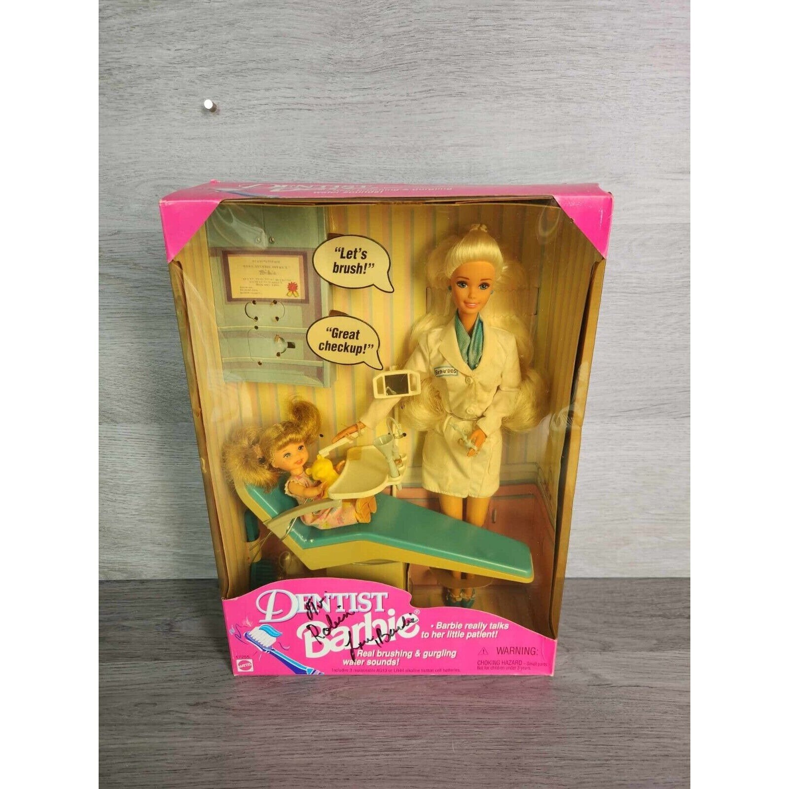 Barbie i can be a dentist kelly doll hotsell