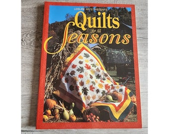 Quilts for All Seasons, Leisure Arts, 1993 Vintage Quilting Book