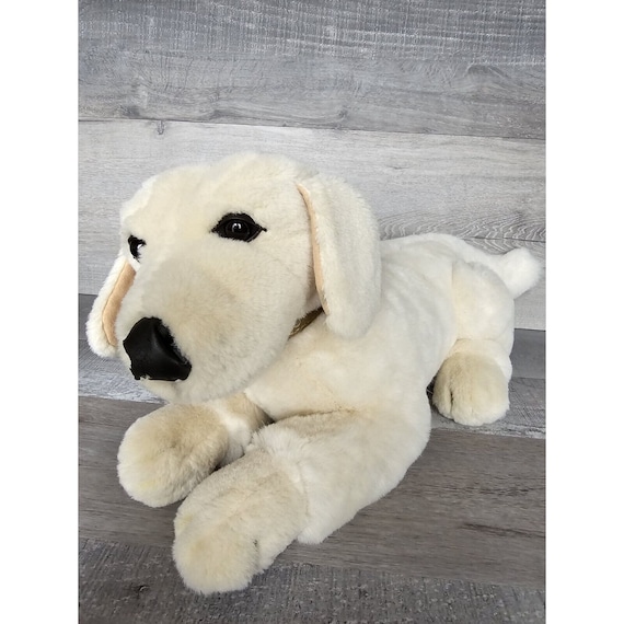 FAO Schwarz Saks Fifth Avenue Realistic Plush Stuffed Labrador Retriever 21 Etsy