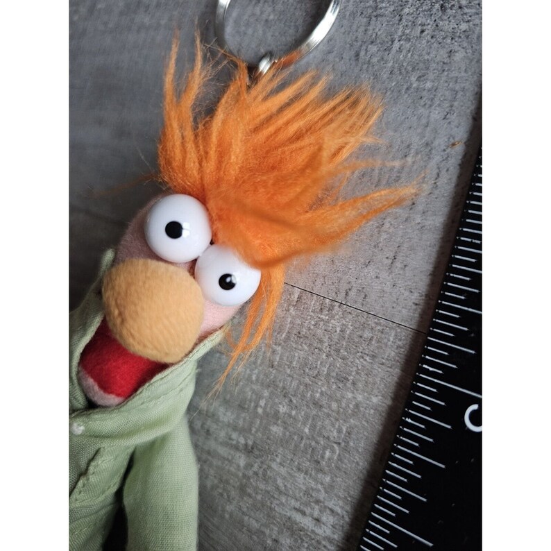 Disney Parks the Muppets Beaker 6 Keychain Soft Plush Labs Etsy