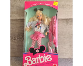 Vintage Barbie Disney Character Fashion Doll Special Limited