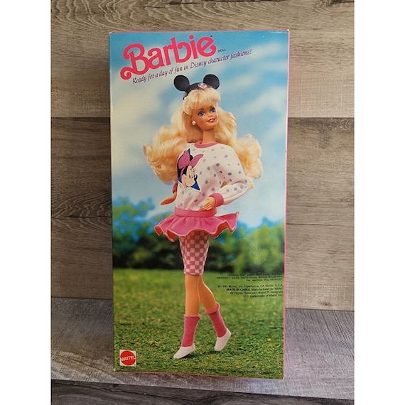 1991年バービー　ディズニー　コラボBarbieヴィンテージ　ナイルパーチ ヴィンテージ バービー ディズニー キャラクター ファッション ドール