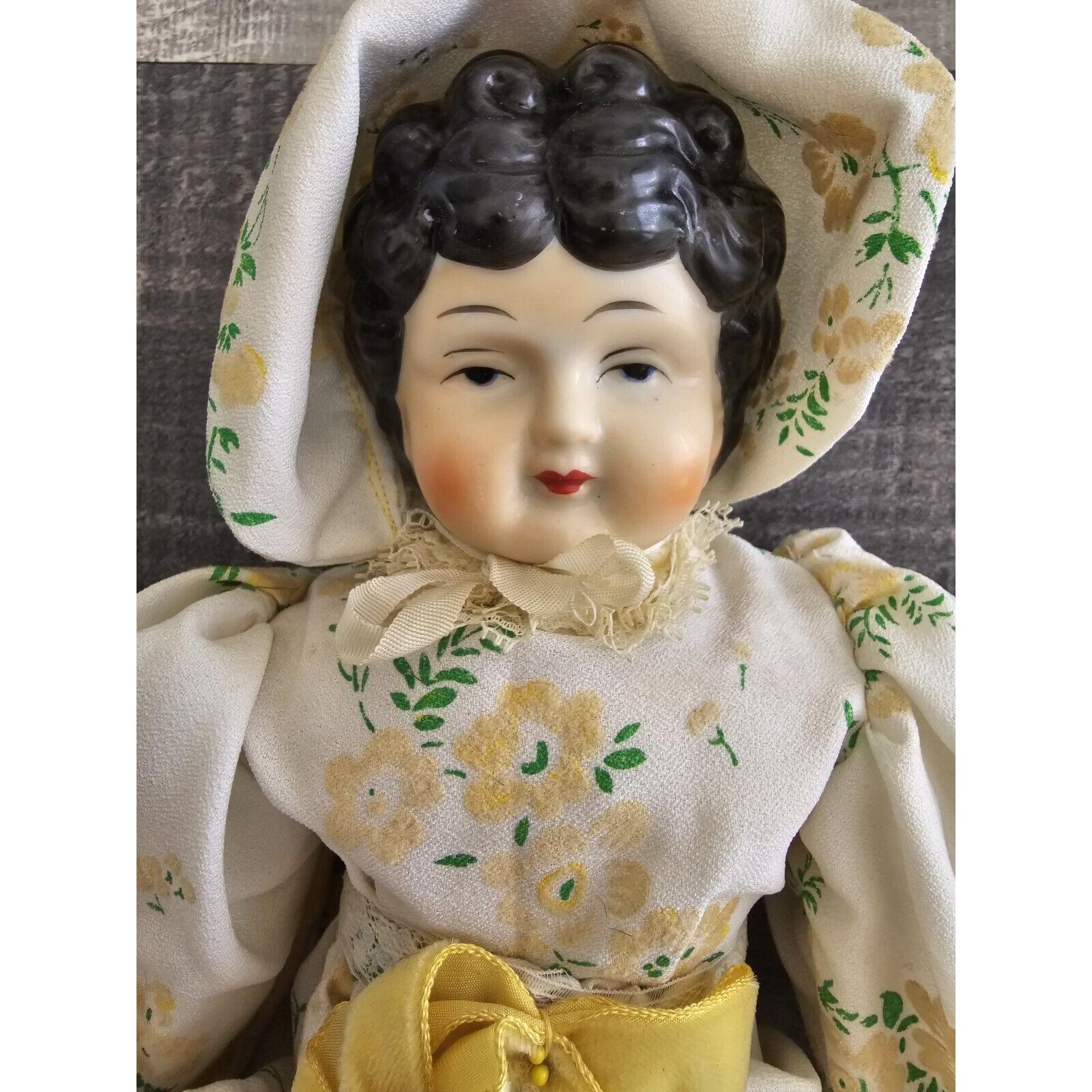 Antique China Head Doll 18