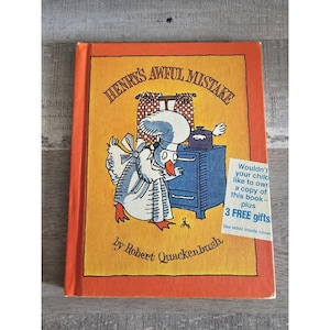 1980 Henry’s Awful Mistake autorstwa Quackenbush, wydanie 1., twarda oprawa