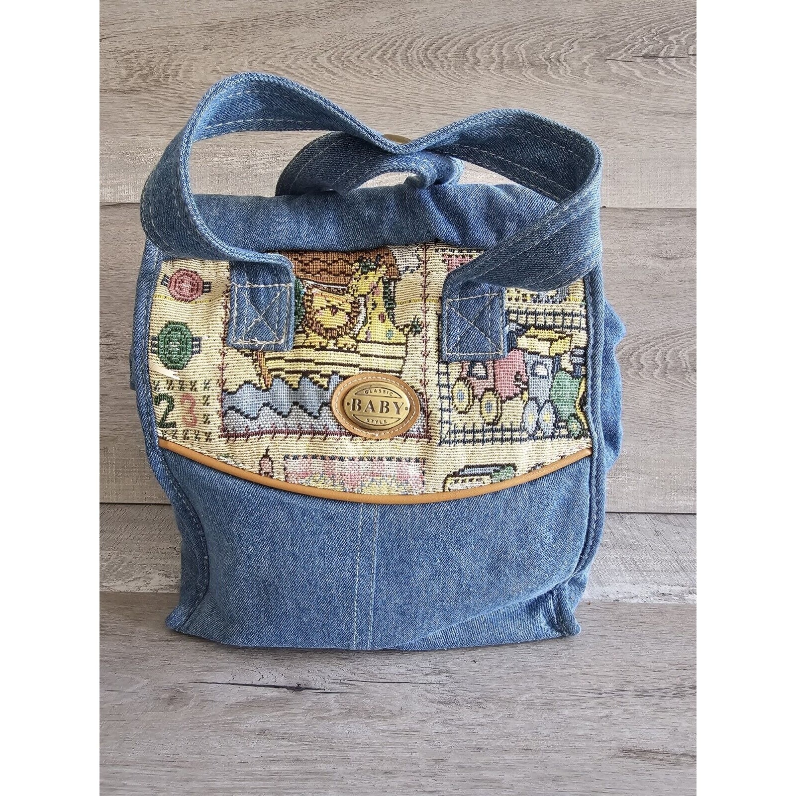 Denim Diaper Bag Etsy Canada