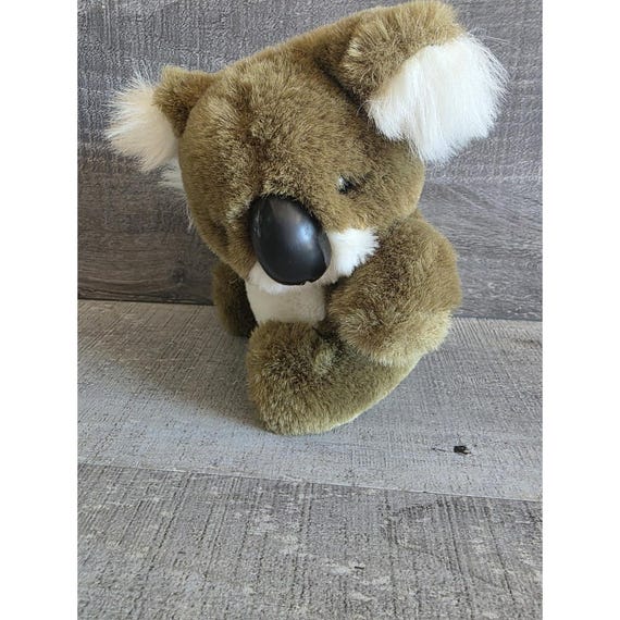 VTG Russ Berrie Caress Soft Pets Brown Koala Plush Stuffed Animal