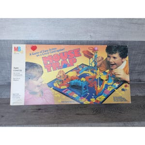 Mouse Trap Board Game Vintage Milton Bradley 1986