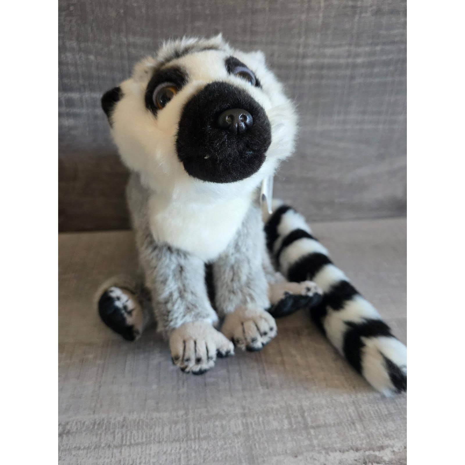 New SOS Save Our Space Ring Tailed Lemur 2003 Stuffed Animal Plush