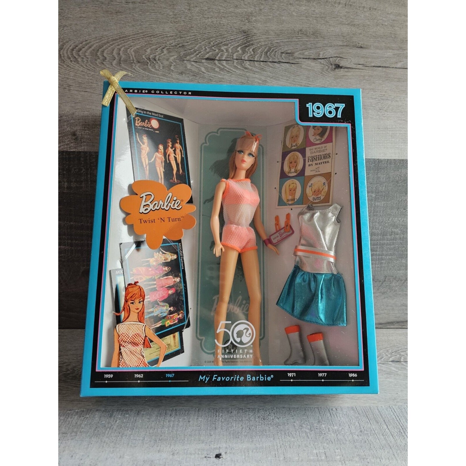 50th Anniversary My Favorite Barbie 1967 Twist 'N Turn Barbie Doll