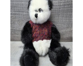 Ty Attic Treasures Collection Panda Plush 8” Stuffed Animal 1993 G38