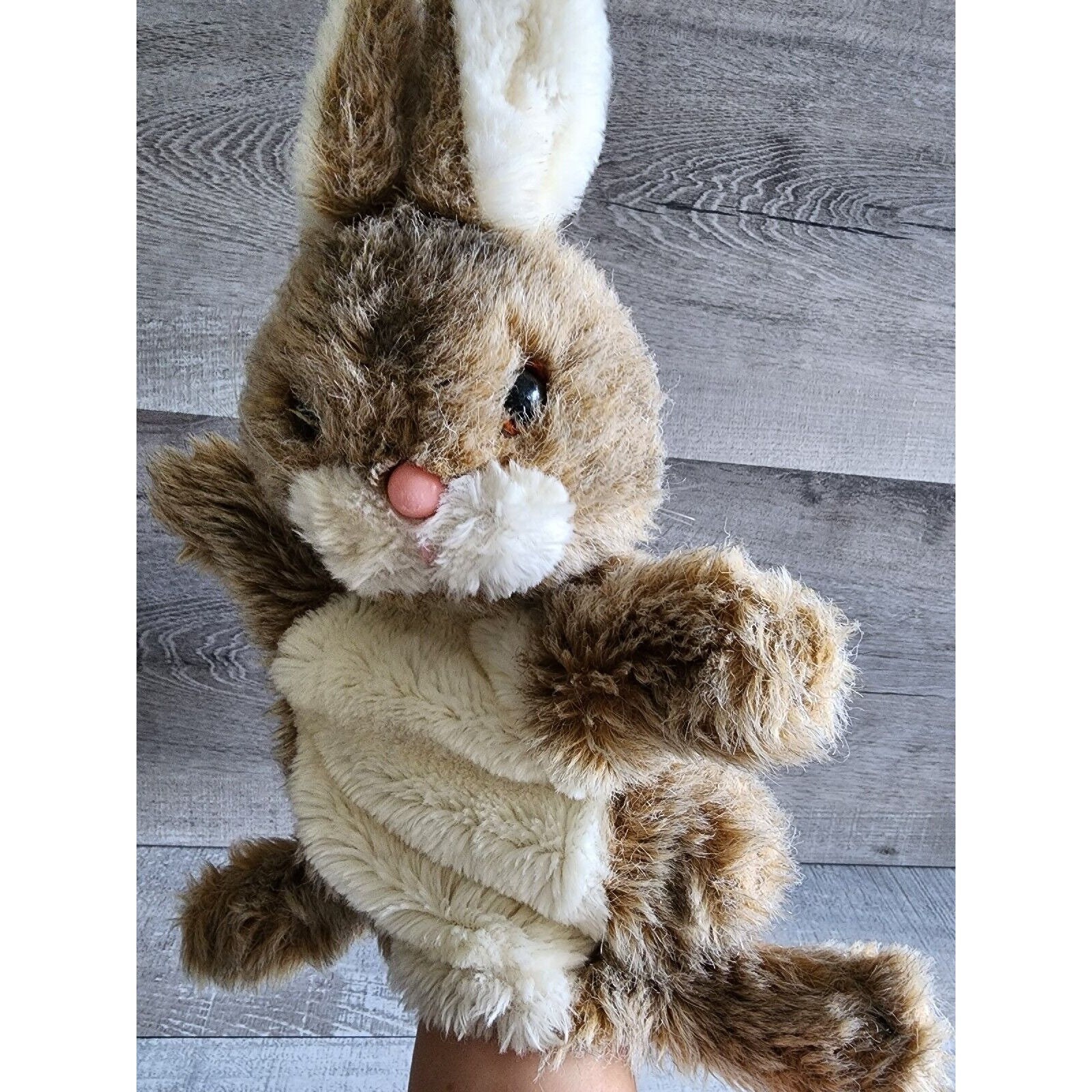 ヴィンテージ 1981年 ぬいぐるみ ウサギ ハンドパペット R Dakin