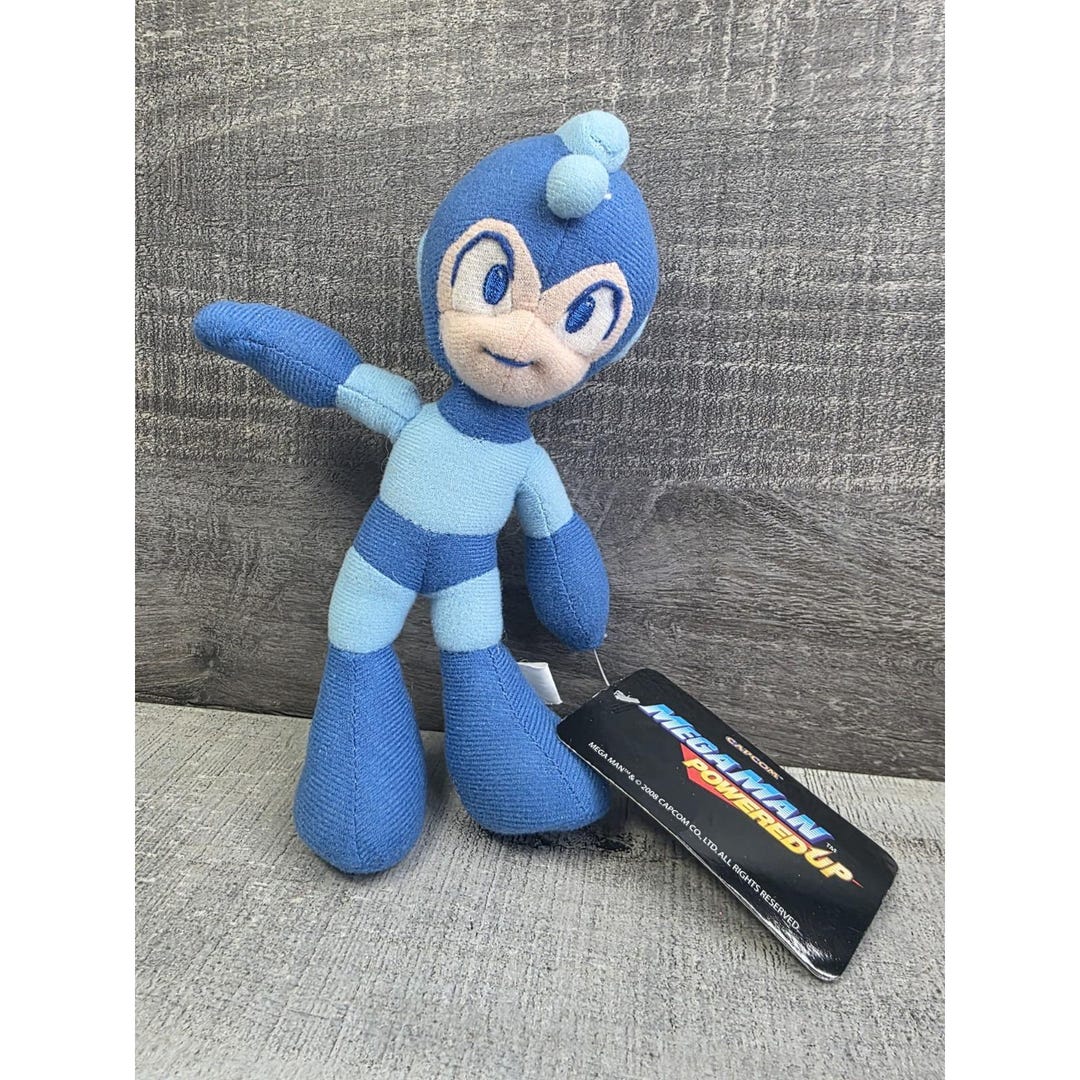 Mega Man CAPCOM Co. LTD. Plush Good Stuff Powered up 8