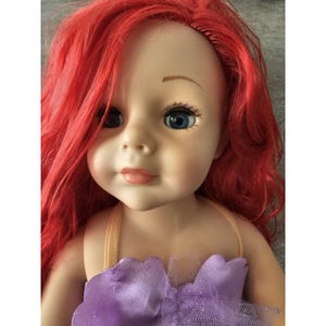 Muñeca de La Sirenita de Madame Alexander de 18" exclusiva de Walt Disney, Ariel, HTF imagen 4