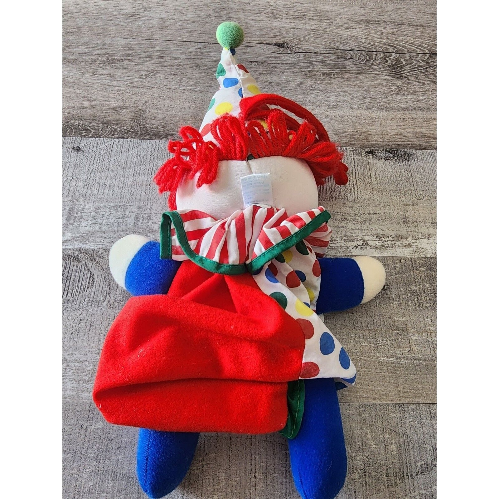 Vintage Kids II Musical Plush Clown Crib Pull Toy Baby