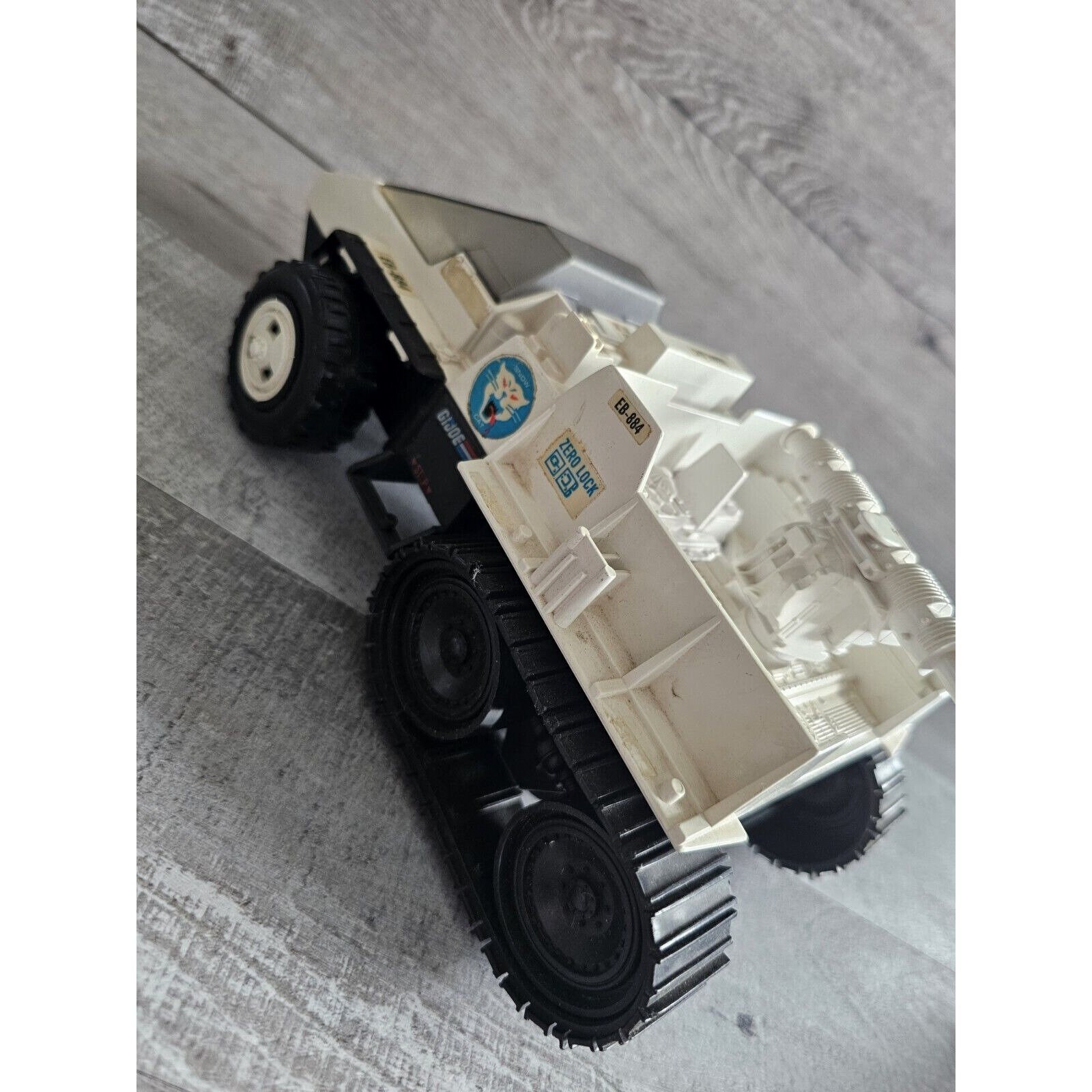 Vintage GI JOE ARAH Snow Cat Vehicle Incomplete Hasbro 1985