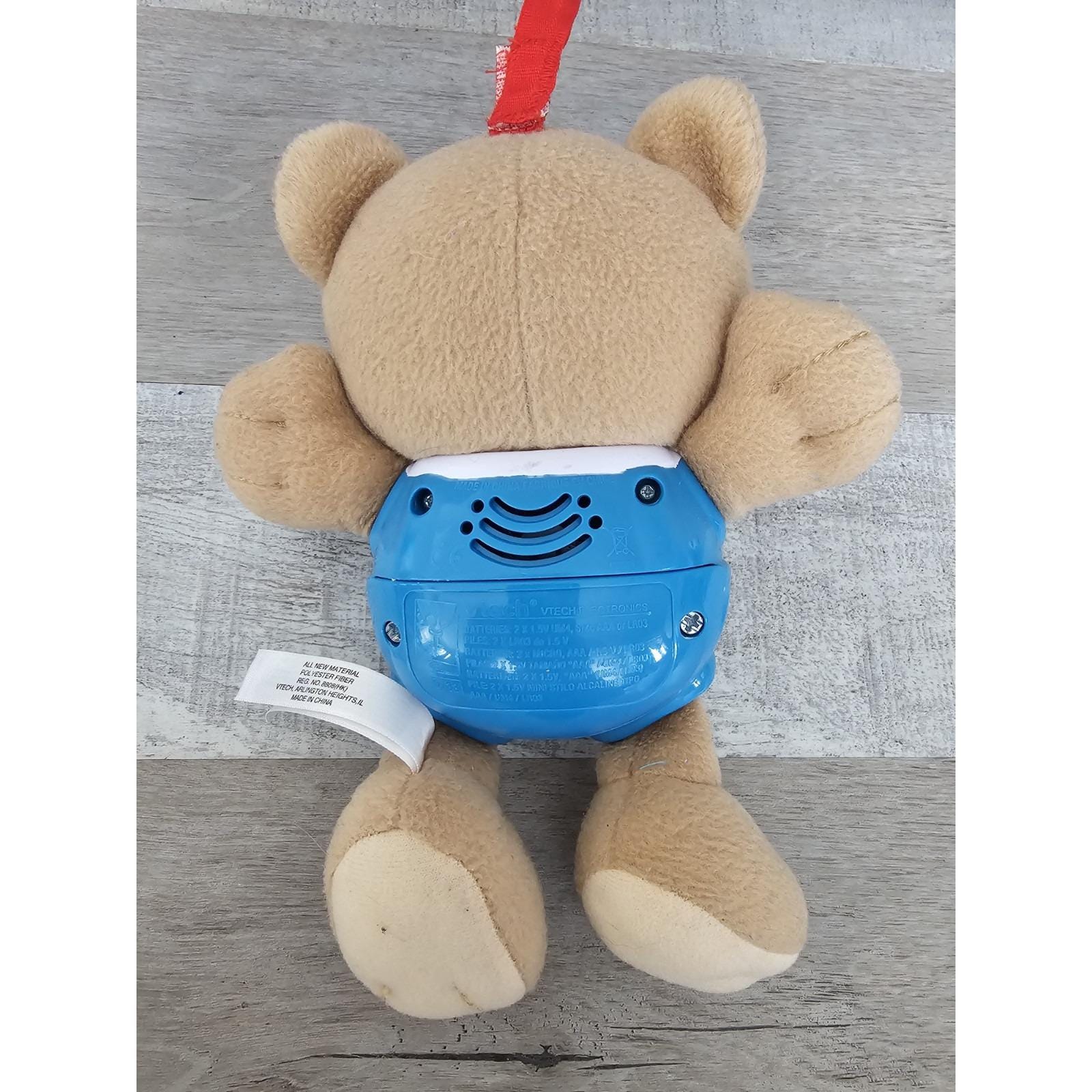 ぬいぐるみ vTech Happy Lights Bear VTech Happy Lights Bear Baby Plush Toy with Sing-Along Songs