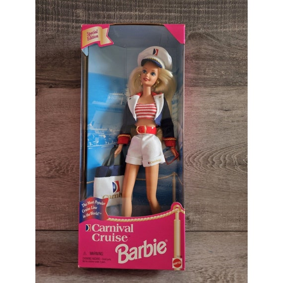 Carnival Cruise Barbie 1997 Special Edition 15186 Vacation Nautical Ship  Vtg HTF