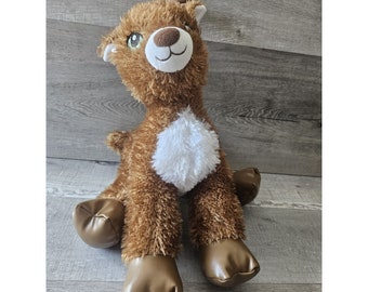 Peluche renne de Noël de 30 cm, poupée renne, décoration de Noël - un cadeau pour les garçons et Peluche renne de Noël de 30 cm, poupée renne, décoration de Noël - un cadeau pour les garçons et