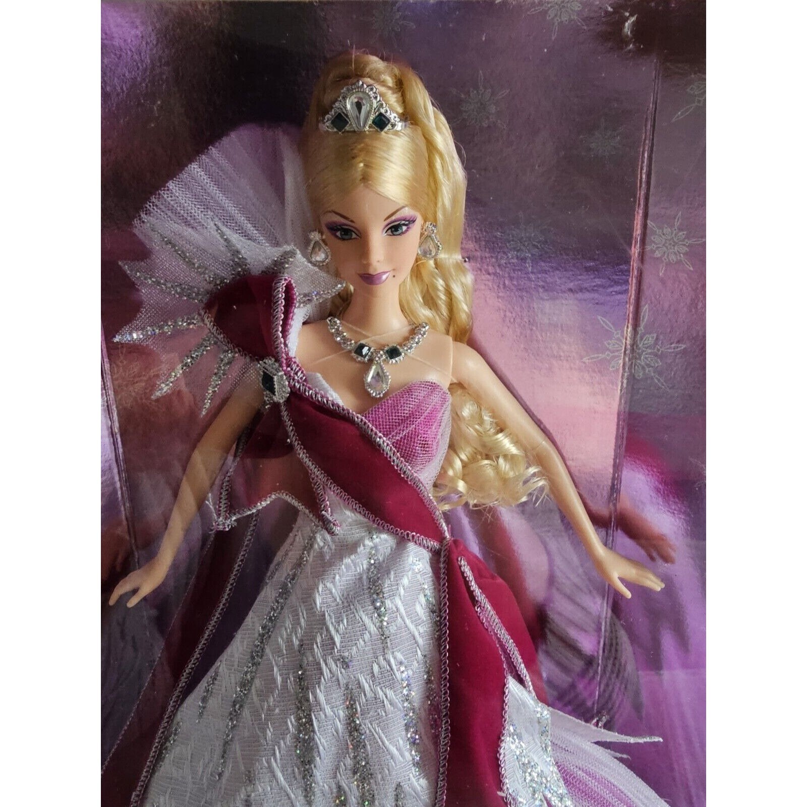 Mattel Barbie Collector Holiday 2005 Doll Designed By Bob Mackie NIB - View #2