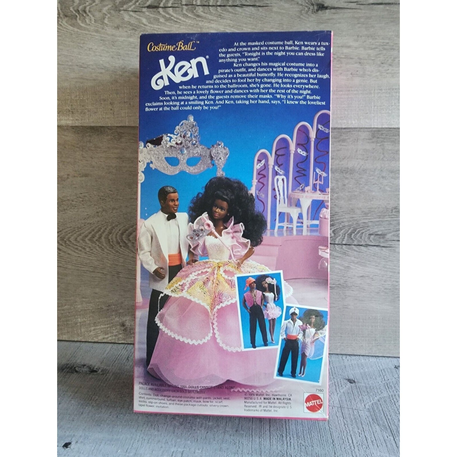 1990 Costume Ball Ken African American Barbie Doll Mattel Etsy