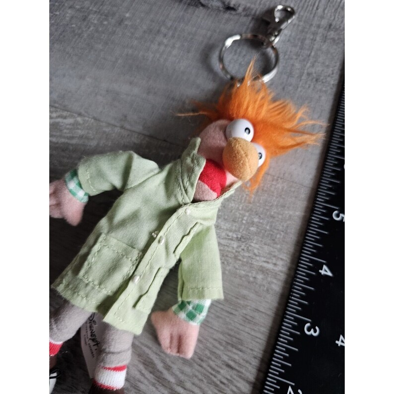 Disney Parks the Muppets Beaker 6 Keychain Soft Plush Labs Etsy