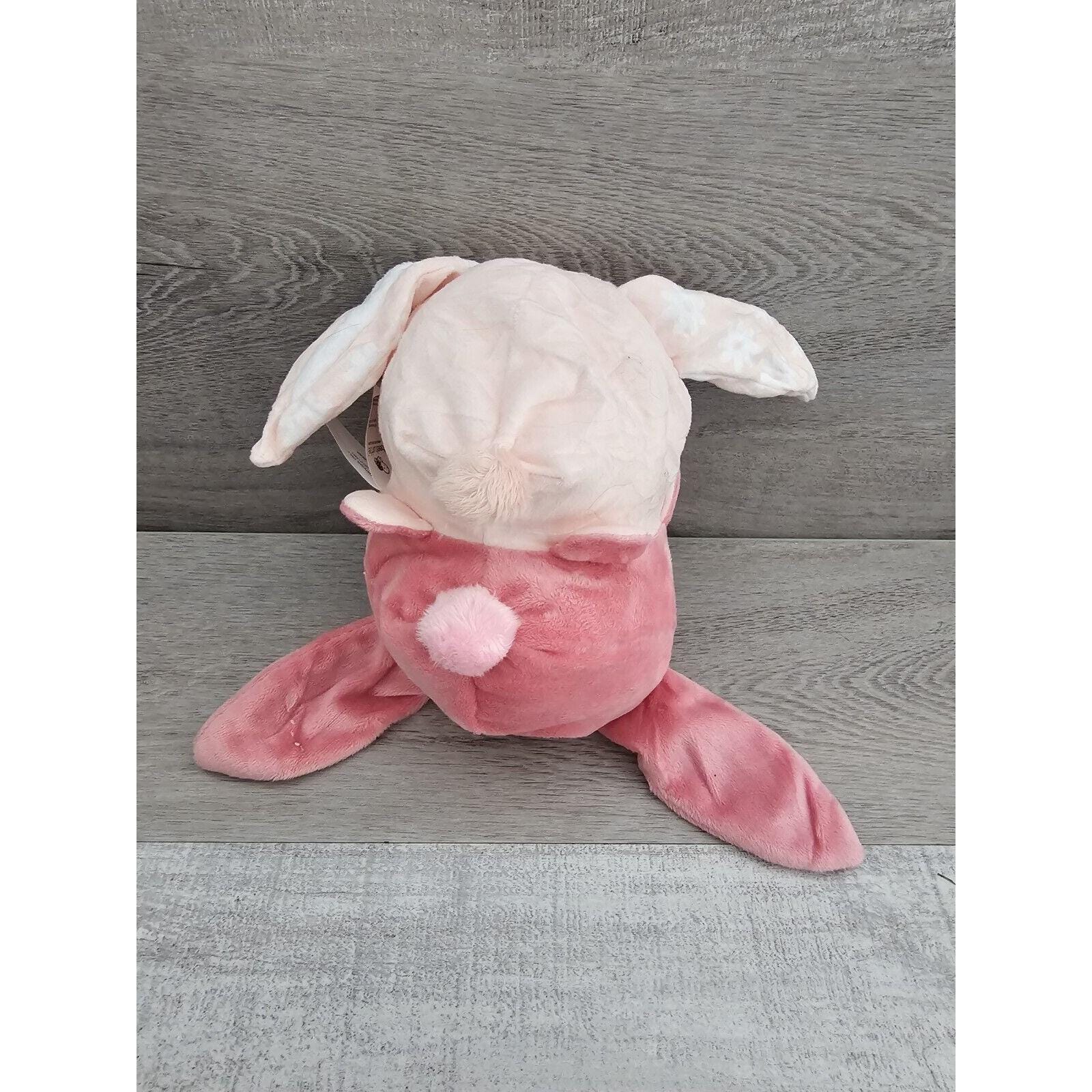Teeturtle the Original Reversible Bunny Plushie PINK Stuffed Animal ...