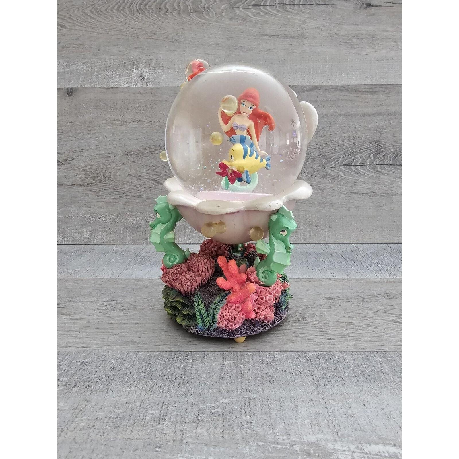 Disney the Little Mermaid Ariel “under the Sea”musical Snow Globe
