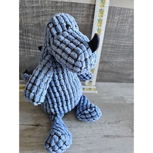 Jellycat London Blue Dinosaur Dippy Dino Plush First Steps 12&quot;