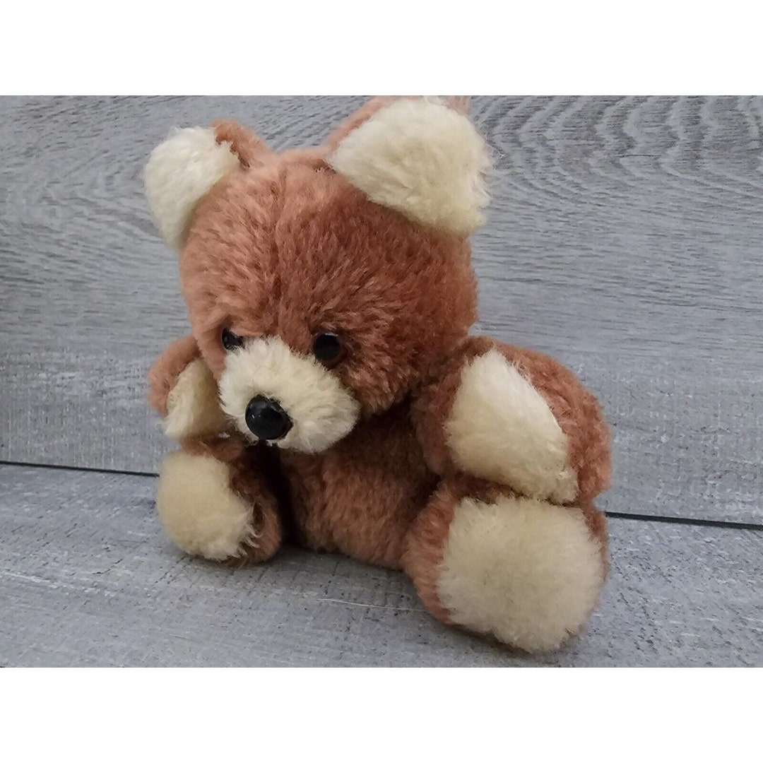 Vintage 1979 Russ Berrie Brown Tan Bear Stuffed Animal Plush #243 Rare ...