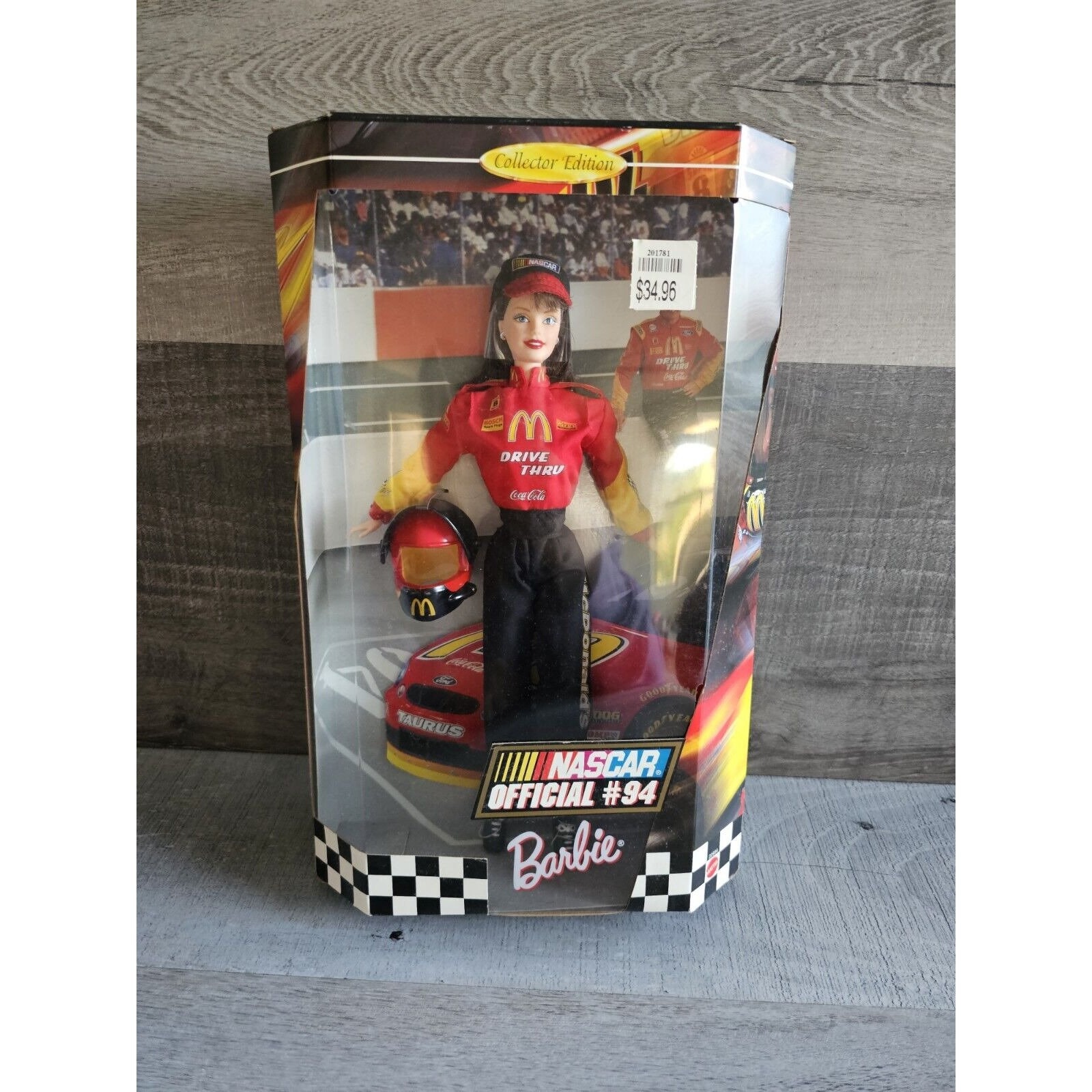 Mcdonalds nascar barbie sales