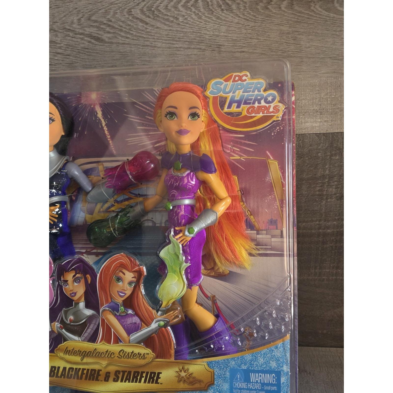 DC Super Hero Girls Intergalactic Sisters Blackfire & Starfire