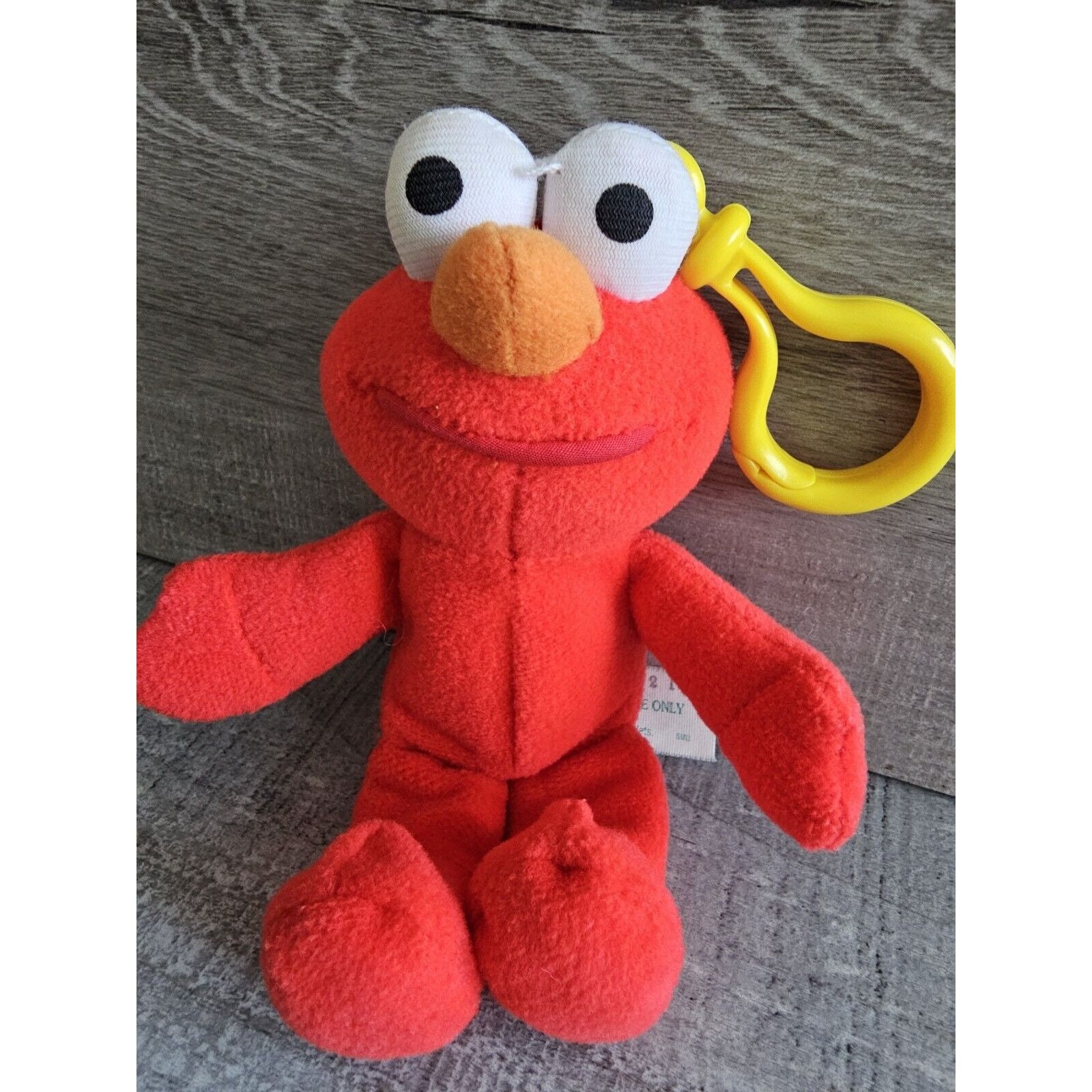 ヴィンテージ セサミストリート クリップオン ぬいぐるみ エルモ