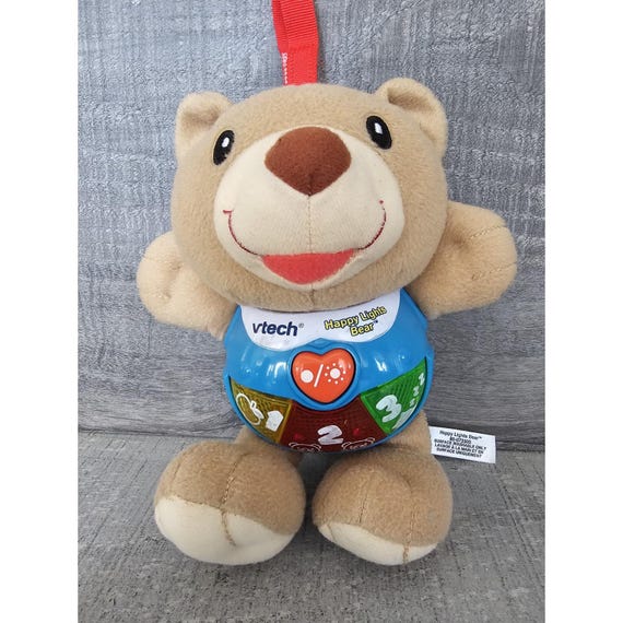 ぬいぐるみ vTech Happy Lights Bear VTech Happy Lights Bear Baby Plush Toy with Sing-Along Songs