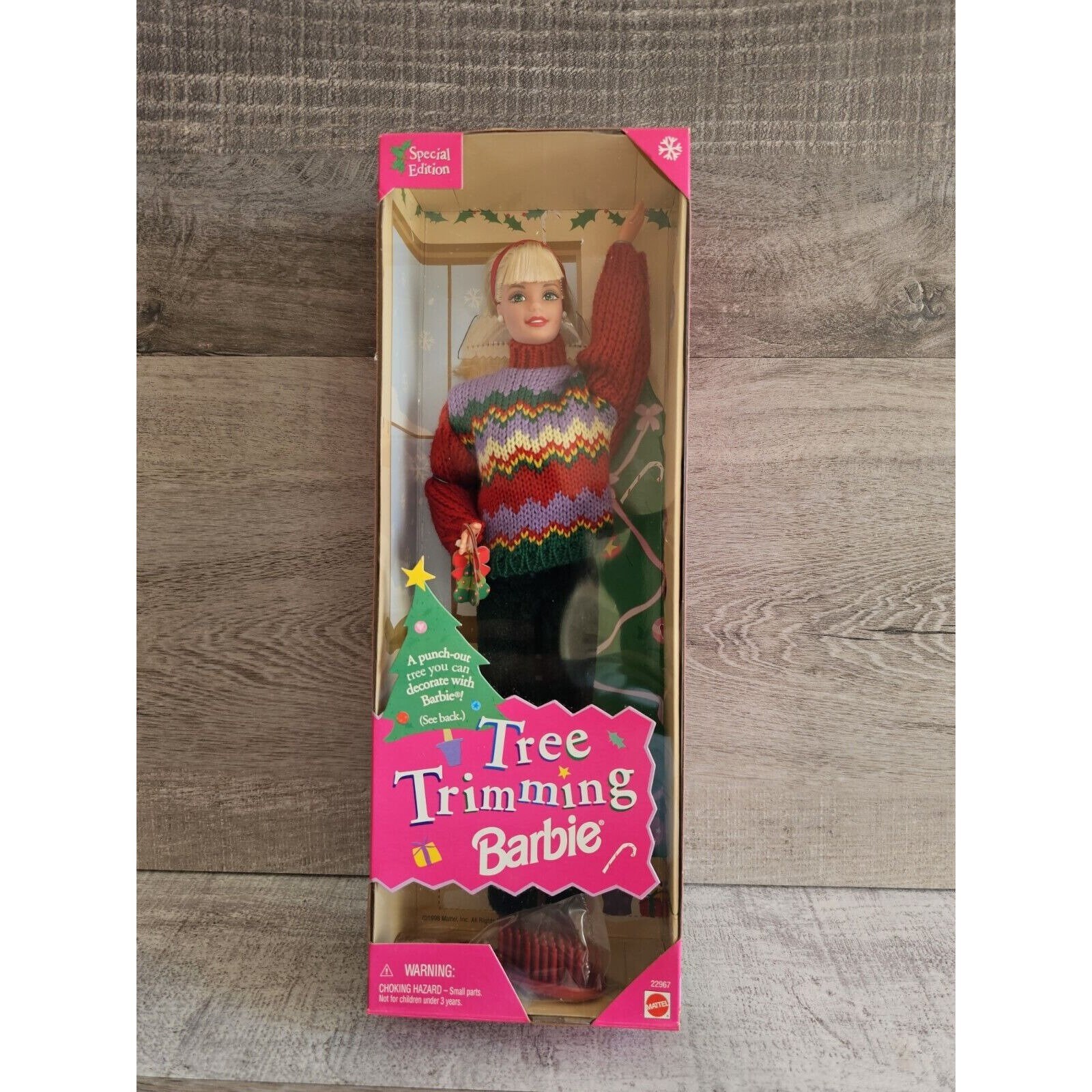 Tree trimming barbie 1998 hotsell